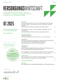 Dokument Zeitschrift Versorgungswirtschaft (VW) Ausgabe 07 2025
