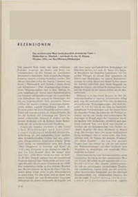 Dokument Der erzieherische Wert landeskundlich orientierter Texte – Gedanken zu: Deutsch – Lehrbuch für die 10. Klasse, Moskau 1973, von Ges/Martens/Melkumjan