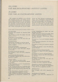 Dokument 150 Jahre VEB Bibliographisches Institut Leipzig