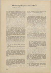 Dokument Reflexivierung in komplexen deutschen Sätzen