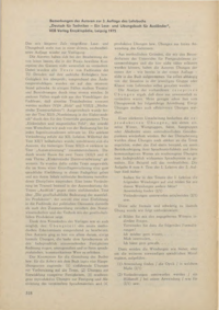 Dokument Bemerkungen der Autoren zur 3. Auflage des Lehrbuchs „Deutsch für Techniker – Ein Lese- und Übungsbuch für Ausländer“, VEB Verlag Enzyklopädie, Leipzig 1975