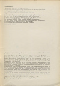 Dokument Autorenverzeichnis/Impressum