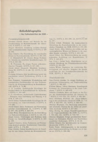 Dokument Artikelbibliographie