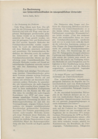 Dokument Zur Bestimmung von Unterrichtsmethoden im neusprachlichen Unterricht