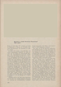 Dokument Rezension zu „Studia Germanica Posnaniensia“ Heft 1 und 2