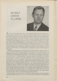 Dokument Rudolf Gro&szlig;e 50 Jahre