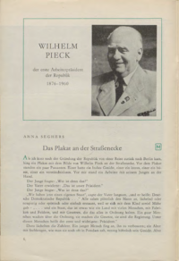 Dokument Das Plakat an der Straßenecke