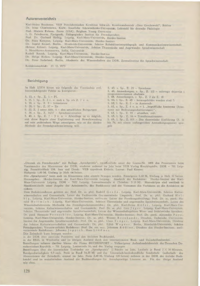 Dokument Autorenverzeichnis/Impressum