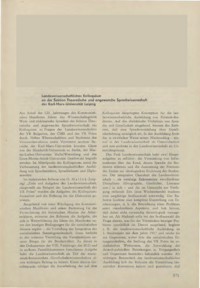 Dokument Landeswissenschaftliches Kolloquium an der SEktion Theoretische und angewandte Sprachwissenschaft