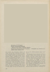 Dokument Rezension zu A. M. Popowa: Deutsche Demokratische Republik &ndash; Material f&uuml;r den Lehrer in deutscher Sprache &ndash;
