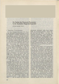 Dokument Zur Syntax des Possesiv-Pronomens in der deutschen Gegenwartssprache