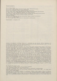 Dokument Autorenverzeichnis/Impressum