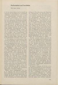Dokument Konfrontation und Translation