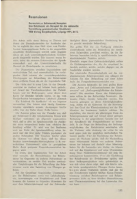Dokument Rezension zu Schimanski/Kempter: Der Relativsatz als Beispiel f&uuml;r die rationelle Vermittlung grammatischer Strukturen