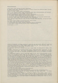 Dokument Autorenverzeichnis/Impressum