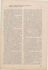 Dokument Rezension zu Adolf Kařízek: Deutsch in der Ökonomie