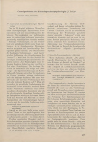 Dokument Grundprobleme der Fremdsprachenpsychologie (2. Teil)