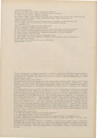 Dokument Autorenverzeichnis/Impressum
