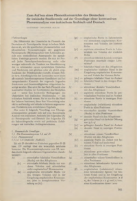 Dokument Zum Aufbau eines Phonetikunterrichts des Deutschen für irakische Studierende auf der Grundlage einer kontrastiven Phonemanalyse von irakischem Arabisch und Deutsch