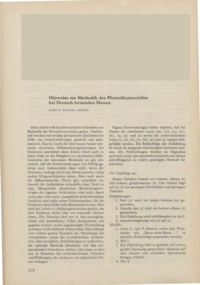 Dokument Hinweise zur Methodik des Phonetikunterrichts bei Deutsch lernenden Slawen