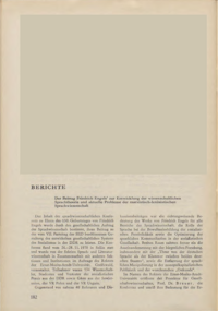 Dokument Der Beitrag Friedrich Engels’ zur Entwicklung der wissenschaftlichen Sprachtheorie und aktuelle Probleme der marxistisch-leninistischen Sprachwissenschaft