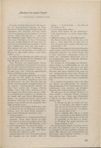 Dokument &bdquo;Machen wir reinen Tisch&ldquo;