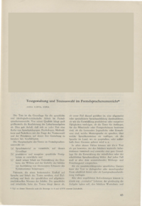 Dokument Textgestaltung und Textauswahl im Fremdsprachenunterricht