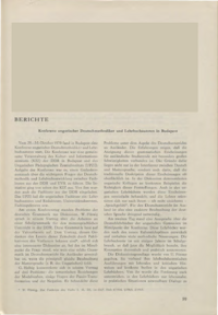 Dokument Konferenz ungarischer Deutschmethodiker und Lehrbuchautoren in Budapest