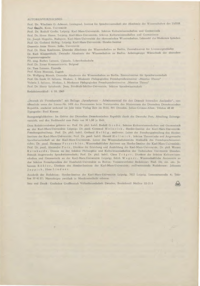 Dokument Autorenverzeichnis/Impressum