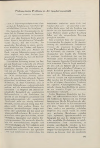 Dokument Philosophische Probleme in der Sprachwissenschaft