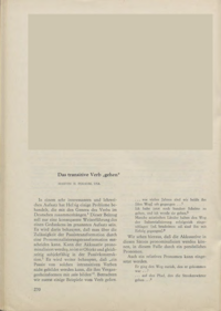 Dokument Das transitive Verb &bdquo;gehen&ldquo;