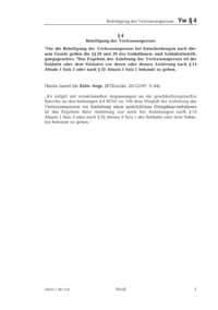 Dokument § 4 Beteiligung der Vertrauensperson