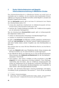 Dokument Duales Arbeitsschutzsystem und doppelte Arbeitsschutzverantwortung in öffentlichen Schulen