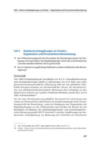 Dokument Arbeitsschutzbegehungen an Schulen – Organisation und Personalratsmitbestimmung