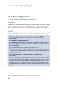 Dokument Face-Shield gegen Corona