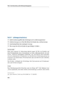 Dokument Lüftungsschachtsturz