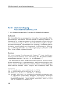 Dokument Mitarbeiterbefragung – Personalratsmitbestimmung nein