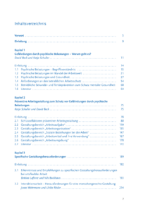 Dokument Inhaltsverzeichnis