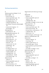 Dokument Stichwortverzeichnis