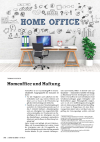 Dokument Homeoffice und Haftung
