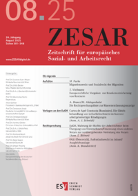 Dokument ZESAR Ausgabe 08 2025