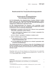 Dokument § 5 Elektronische Kommunikation; Verordnungsermächtigung