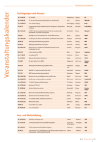 Dokument Veranstaltungskalender