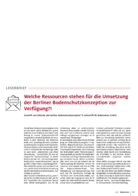 Dokument Leserbrief