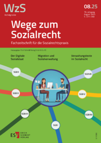 Ausgabe WzS Wege zur Sozialversicherung Ausgabe 08 2025