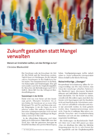 Dokument Zukunft gestalten statt Mangel verwalten