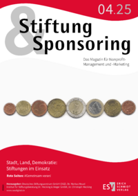 Ausgabe Stiftung&Sponsoring Ausgabe 04 2025
