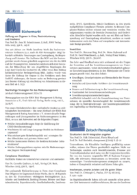 Dokument Umfeldinformationen zur Krisenprävention, Sanierungsberatung und Insolvenzmanagement
