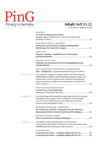 Dokument Inhalt / Impressum