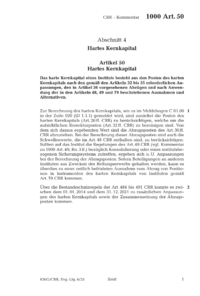 Dokument Artikel 50 Hartes Kernkapital